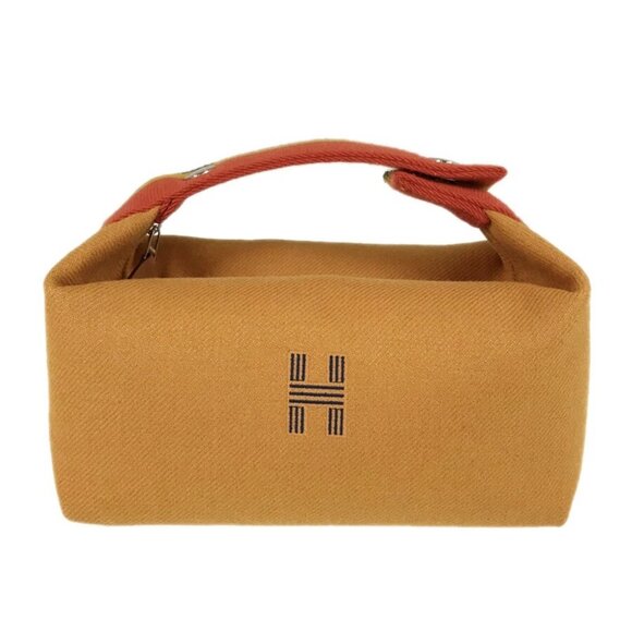 HERMES Bride a Black PM Hand bag